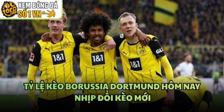 Tỷ Lệ Kèo Borussia Dortmund Hôm Nay - Nhịp Đổi Kèo Mới